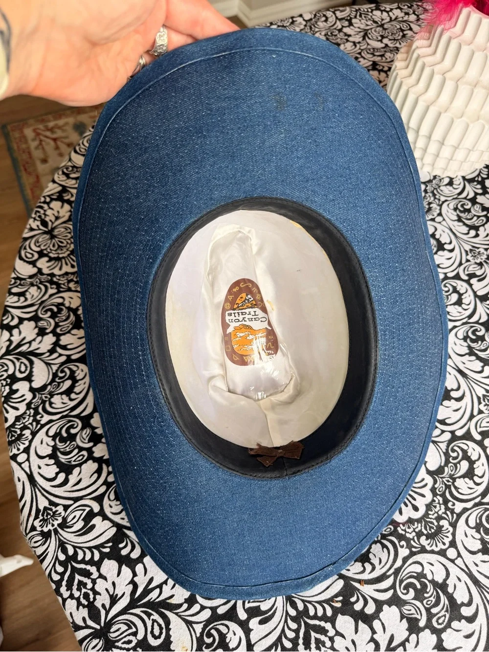Canyon Trails Blue Denim Cowboy Cowgirl Western Hat